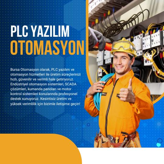 PLC yazılım otomasyon Bursa
